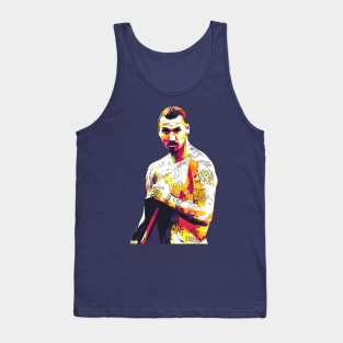 Zlatan Ibrahimovic Pop Art Tank Top